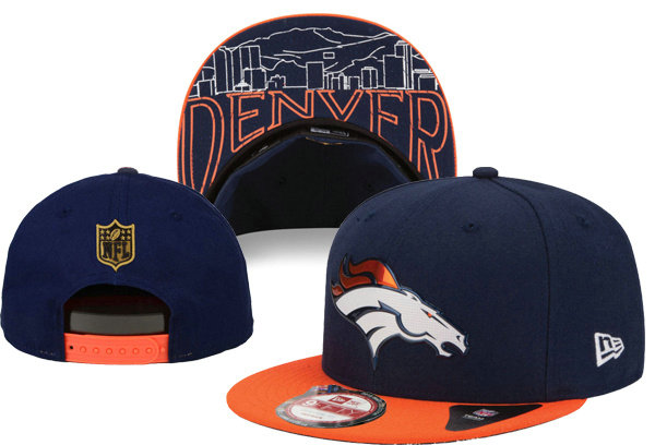 Denver Broncos Snapback Navy Hat XDF 0620